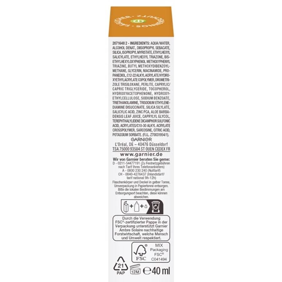 GARNIER Ambre Solaire Letzter Tag
