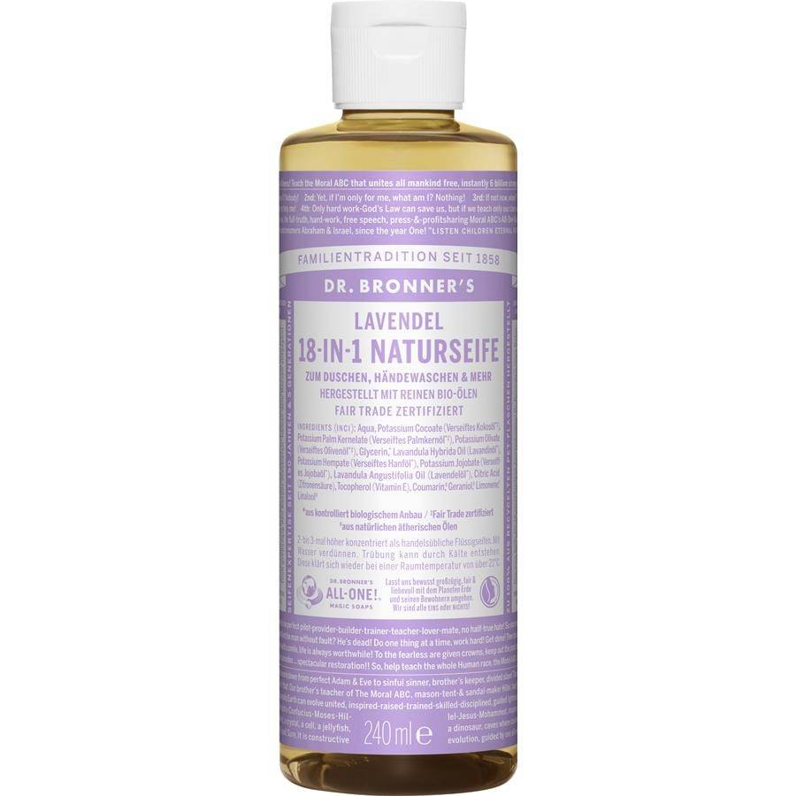 Dr-Bronners Flüssigseifen Fabrikladen