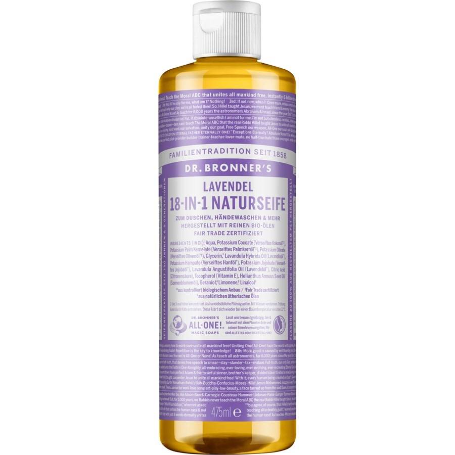 Dr-Bronners Flüssigseifen Fabrikladen