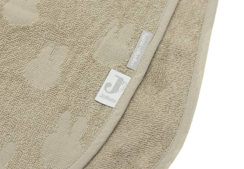 Jollein Badeponcho Frottee Miffy Jacquard Olive Green Nur für heute