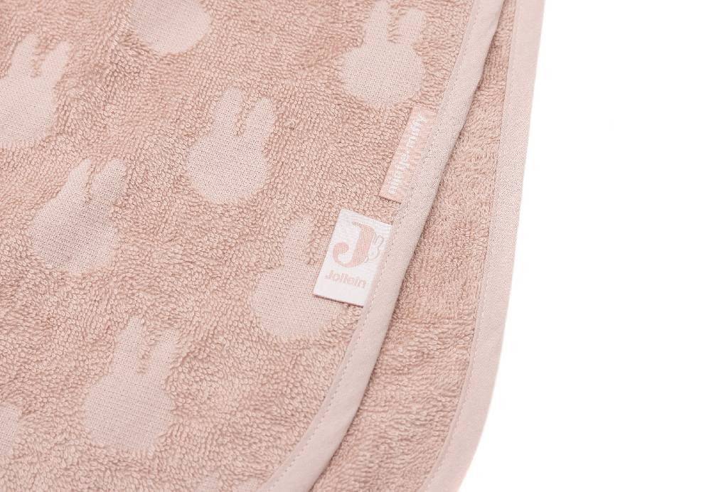 Jollein Badeponcho Frottee Miffy Jacquard Wild Rose Sonderangebot der Fabrik