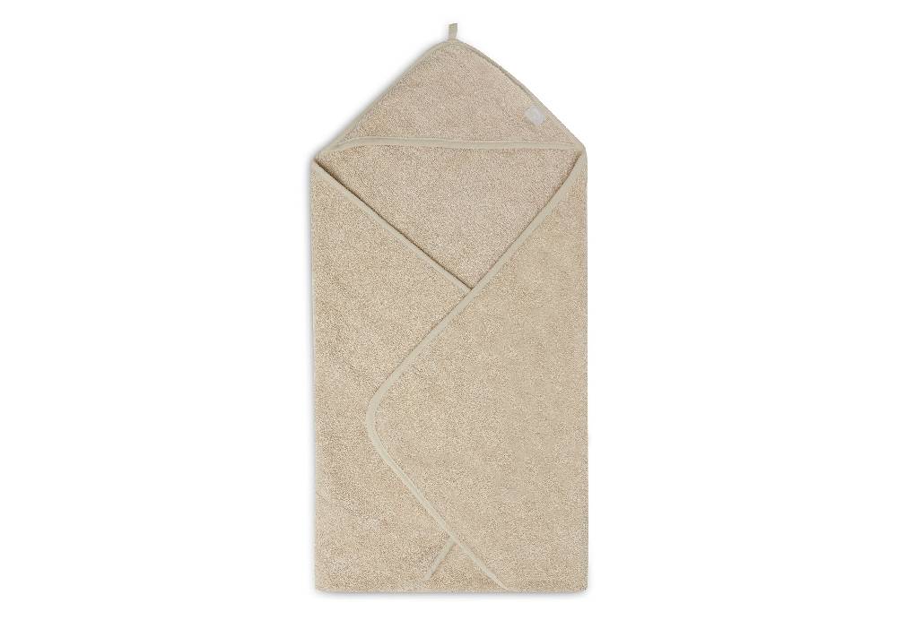 Jollein Kapuzenhandtuch Frottee 75x75cm Nougat Kostenloser Versand international