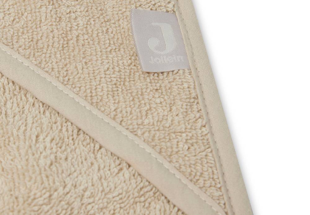 Jollein Kapuzenhandtuch Frottee 75x75cm Nougat Kostenloser Versand international