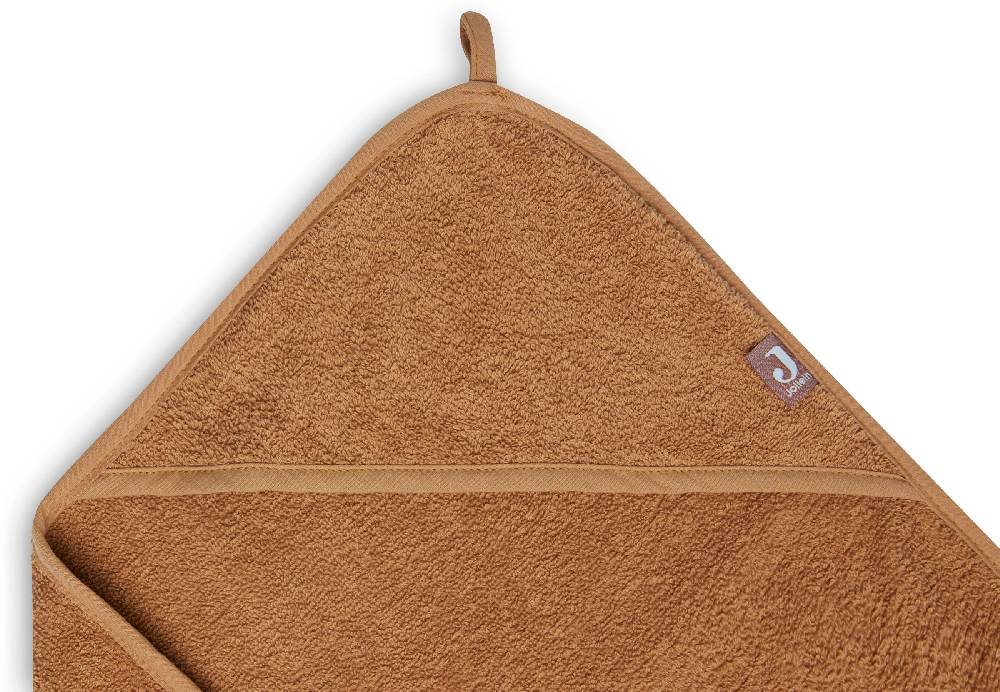 Jollein Kapuzenhandtuch Frottee 75x75cm Caramel Begrenzt auf 3 Tage