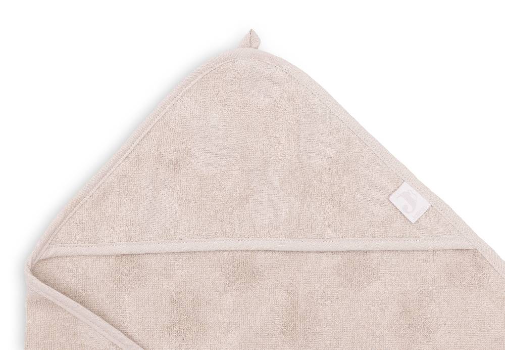 Jollein Kapuzenhandtuch Frottee 75x75cm Miffy Jacquard Nougat zollfrei