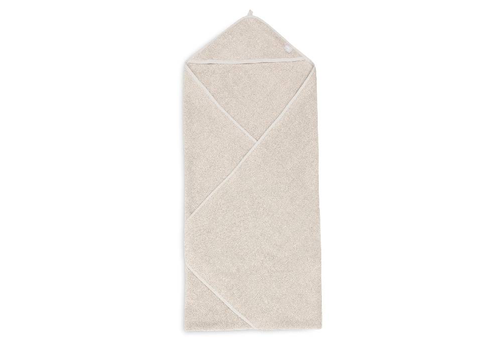 Jollein Kapuzenhandtuch Frottee 100x100cm Nougat Rabatte dieses Monats