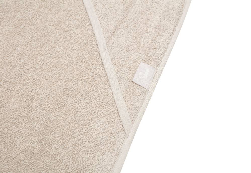 Jollein Kapuzenhandtuch Frottee 100x100cm Nougat Rabatte dieses Monats