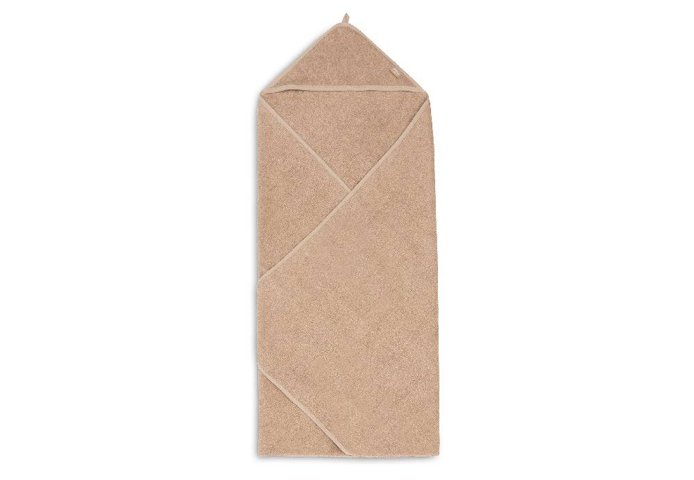 Jollein Kapuzenhandtuch Frottee 100x100cm Biscuit Hotsell