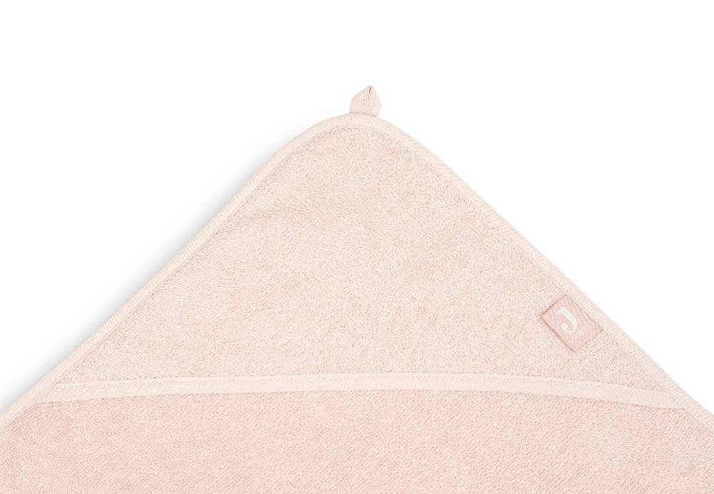 Jollein Kapuzenhandtuch Frottee 100x100cm Pale Pink Meist gekauft