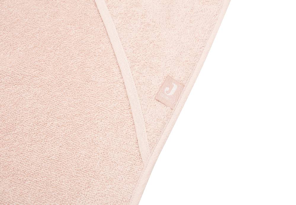 Jollein Kapuzenhandtuch Frottee 100x100cm Pale Pink Meist gekauft