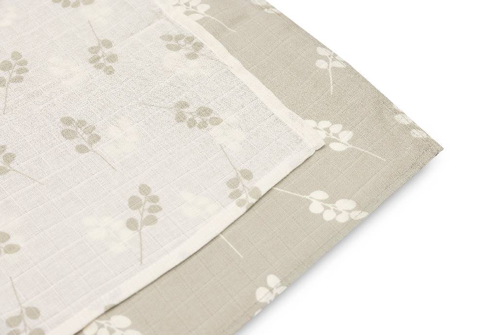 Jollein Mullwindeln Hydrophil 115x115cm Twig Olive Green (2pack) Online Shopping