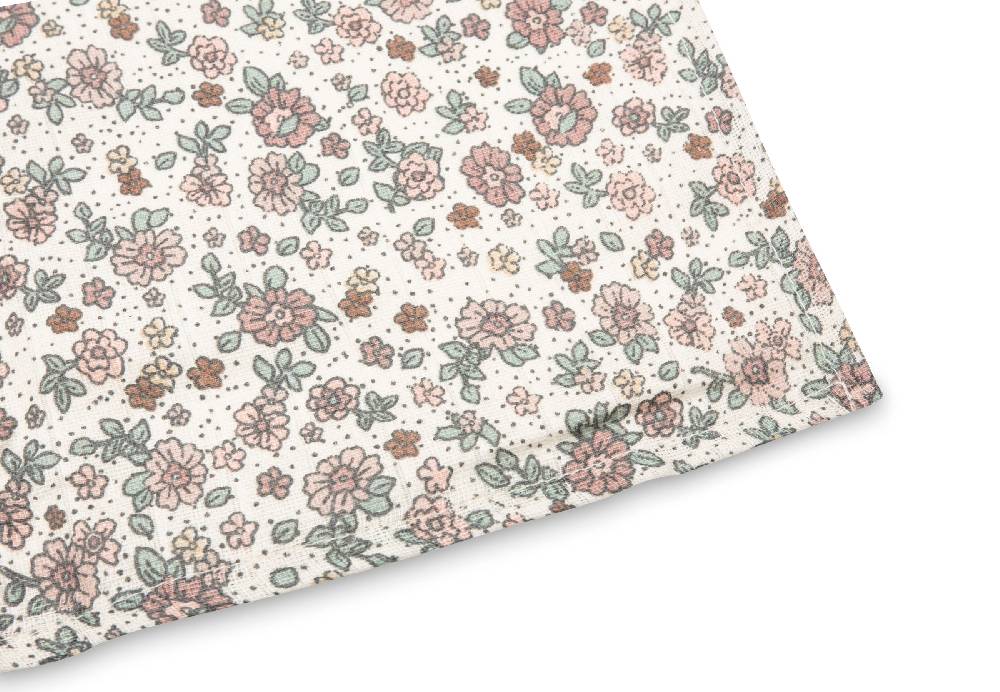 Jollein Mullwindeln Hydrophil 115x115cm Retro Flowers (2pack) Weihnachtsangebot