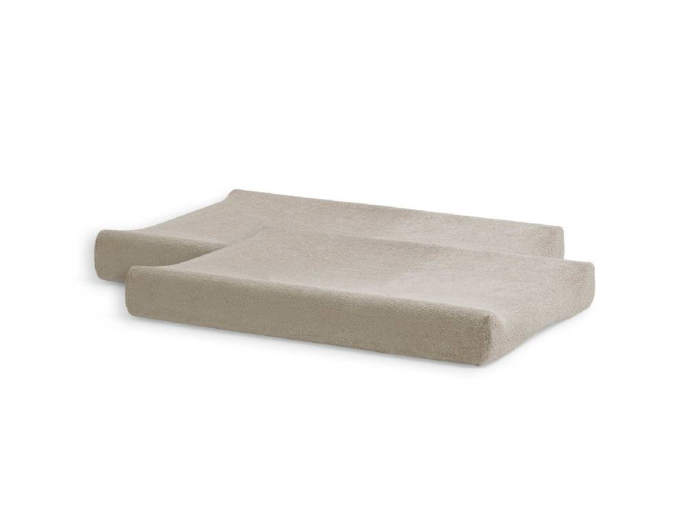 Jollein Wickelauflagenbezug Frottee 50x70cm Nougat (2pack) Online Outlet
