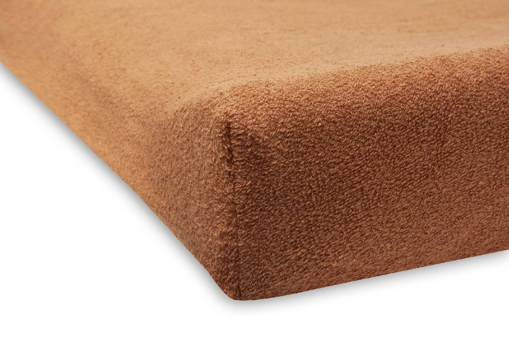 Jollein Wickelauflagenbezug Frottee 50x70cm Caramel/Biscuit (2pack) Bestseller