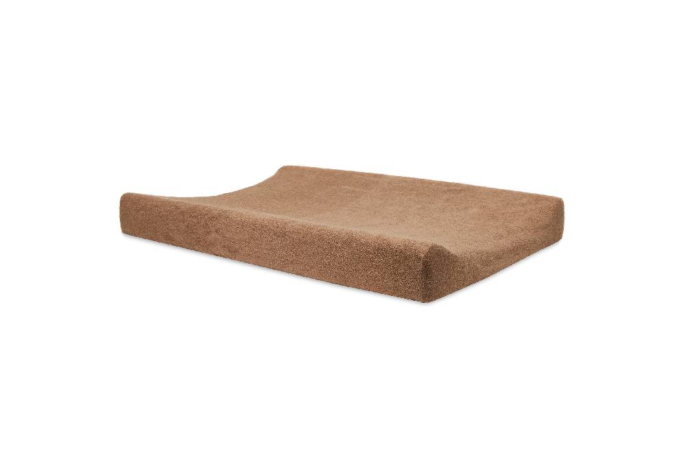 Jollein Wickelauflagenbezug Frottee 50x70cm Caramel/Biscuit (2pack) Bestseller