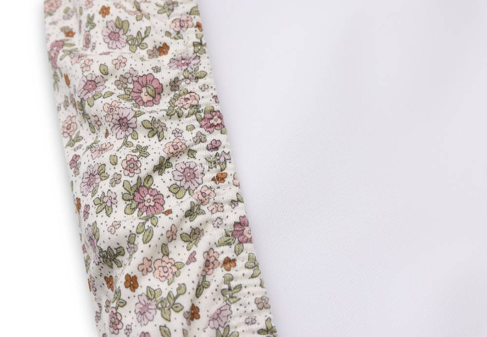Jollein Wickelauflagenbezug Jersey 50x70cm Retro Flowers Sonderangebote