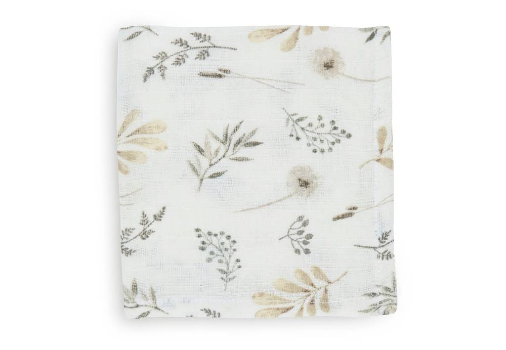 Jollein Spucktücher Hydrophil Wild Flowers (3pack) Letzte 3 Tage