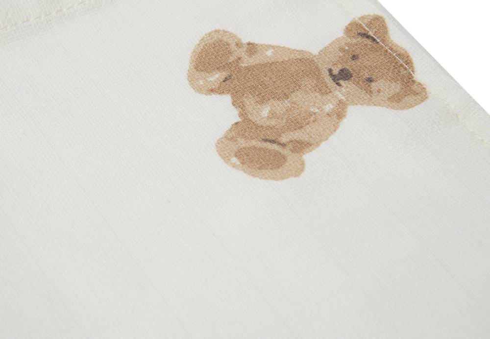 Jollein Spucktücher Hydrophill Teddy Bear (3pack) JETZT KAUFEN