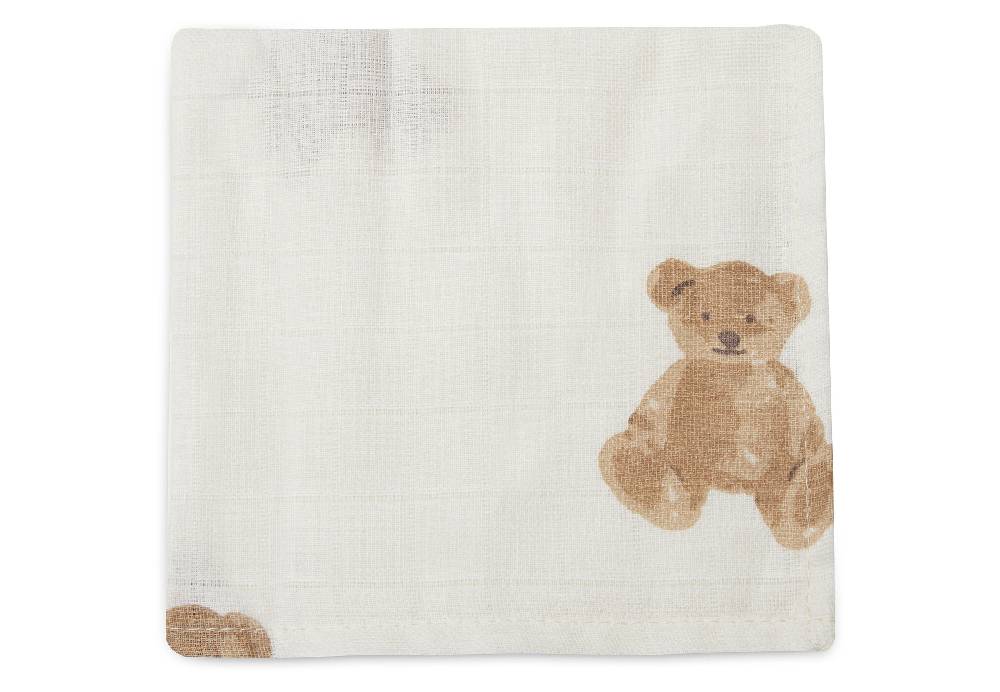 Jollein Spucktücher Hydrophill Teddy Bear (3pack) JETZT KAUFEN