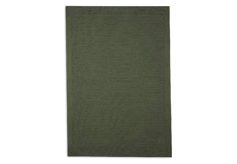 Jollein Decke Wiege 75x100cm Pure Knit Leaf Green GOTS Verkauf