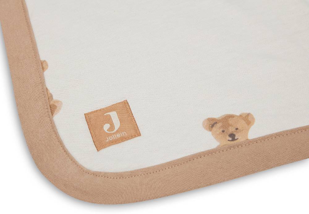 Jollein Decke Kinderbett Jersey 100x150cm Teddy Bear Hotsell