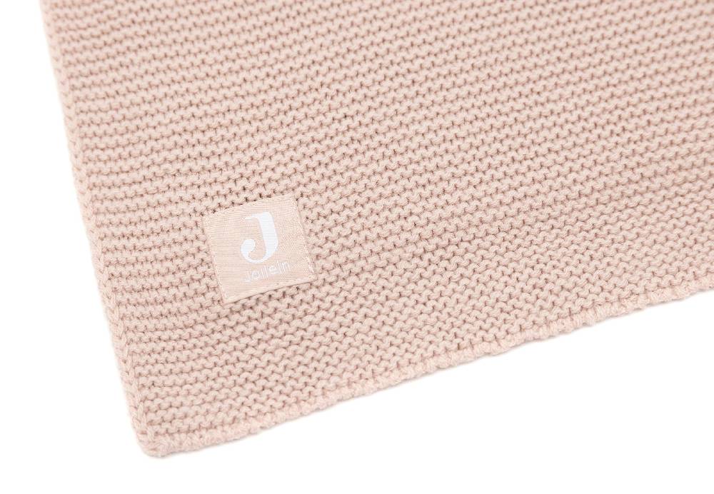 Jollein Decke Wiege 75x100cm Basic Knit Wild Rose Blitzverkäufe