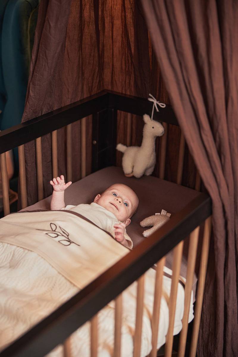 Jollein Bettlaken Wiege 75x100cm Meadow Chestnut Flash Sale