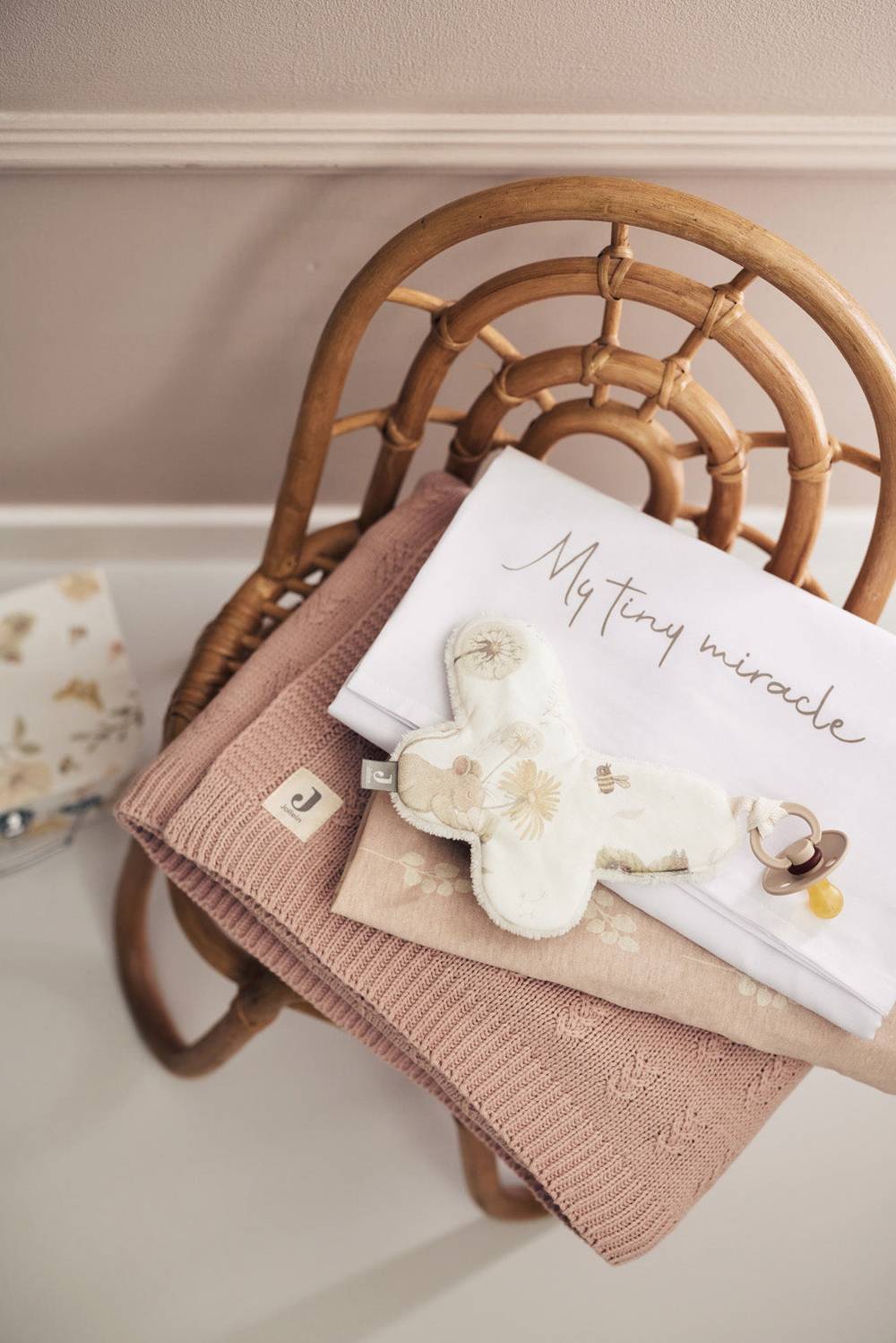 Jollein Bettlaken Wiege 75x100cm My Tiny Miracle Funghi Online Shopping