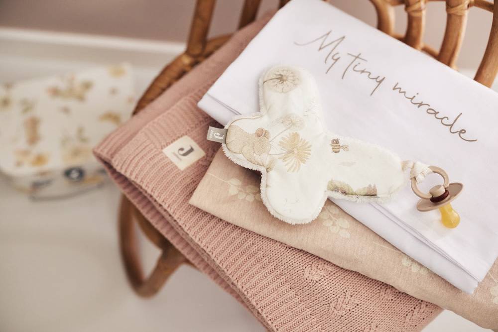Jollein Bettlaken Wiege 75x100cm My Tiny Miracle Funghi Online Shopping