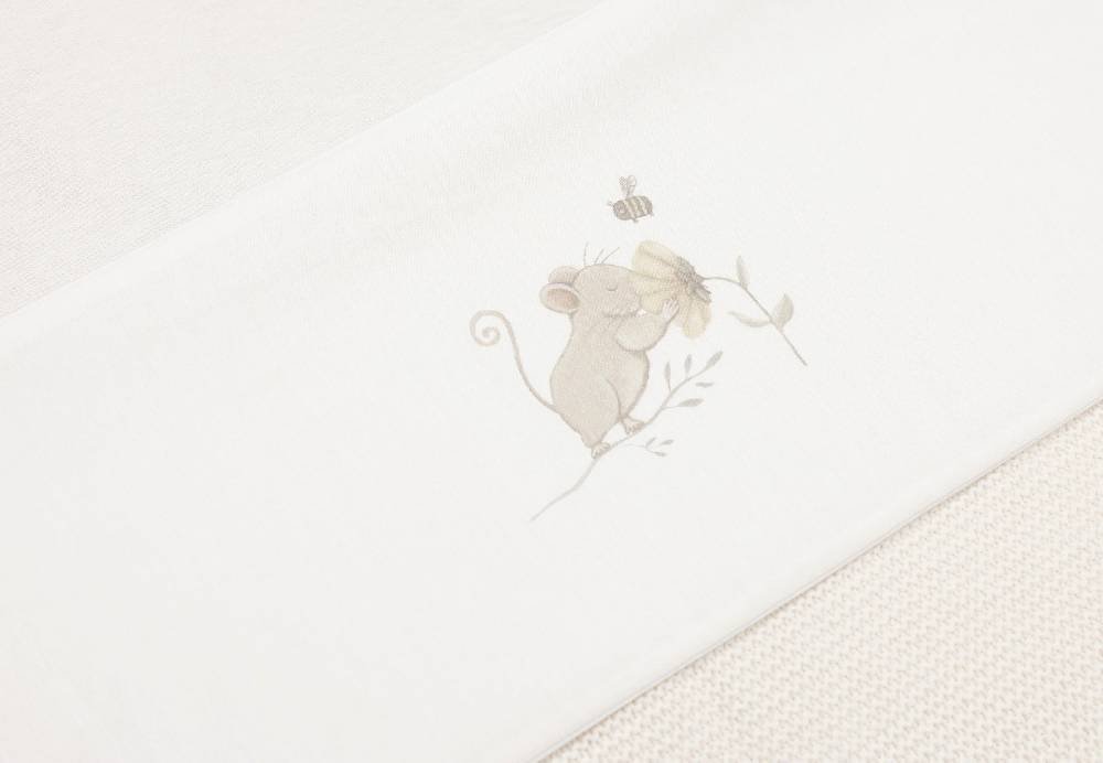 Jollein Bettlaken Kinderbett 120x150cm Dreamy Mouse Exklusivangebot
