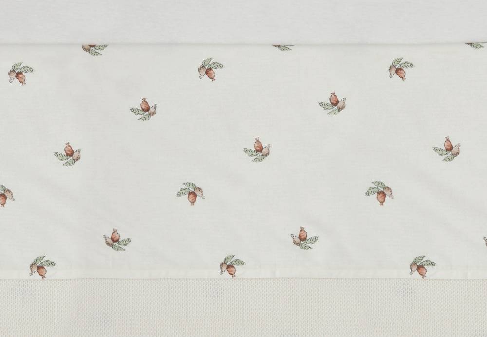 Jollein Bettlaken Kinderbett 120x150cm Rosehip Preisnachlass