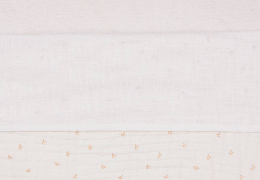 Jollein Bettlaken Wiege 75x100cm Slub Ivory Cyber Monday