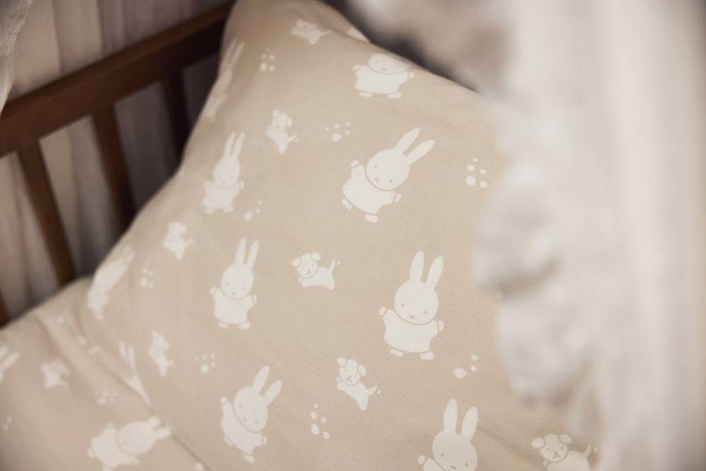 Jollein Bettwäsche 100x140cm MiffySnuffy Nougat Blitzangebot