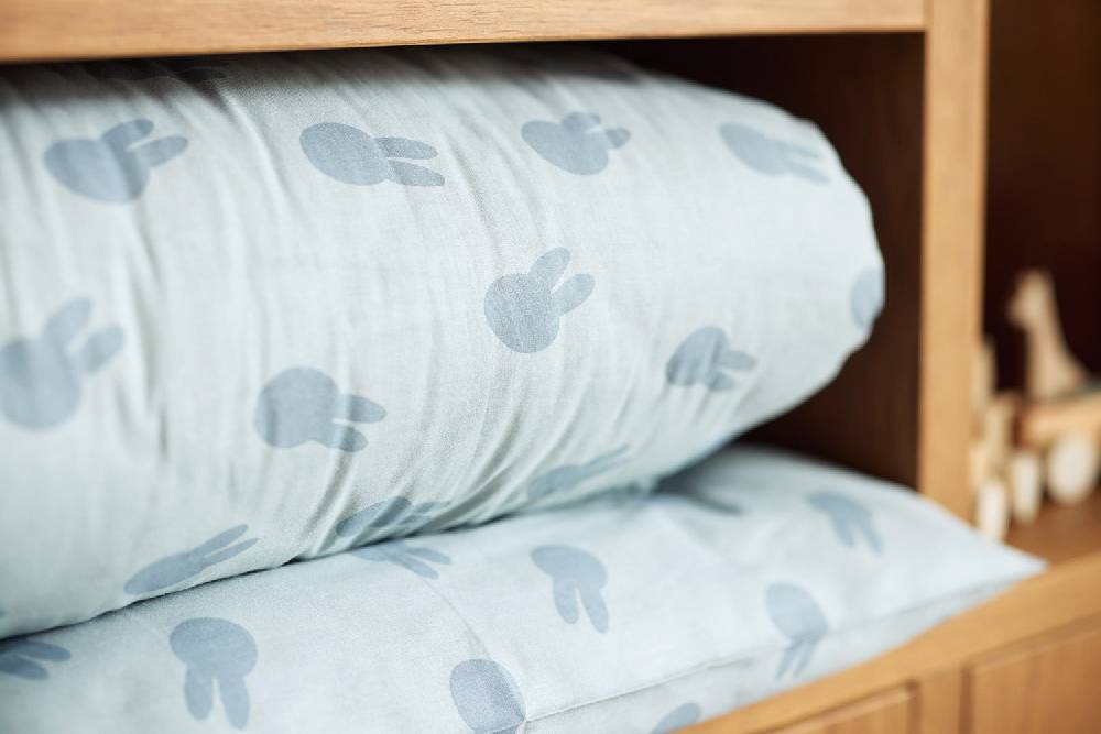 Jollein Bettwäsche 100x140cm Miffy Shadow - Sea Green Bestseller