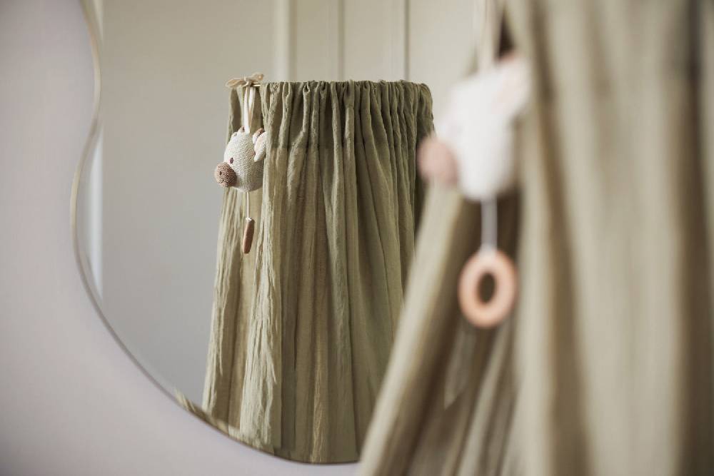 Jollein Betthimmel Vintage 155cm Olive Green Super Rabatt