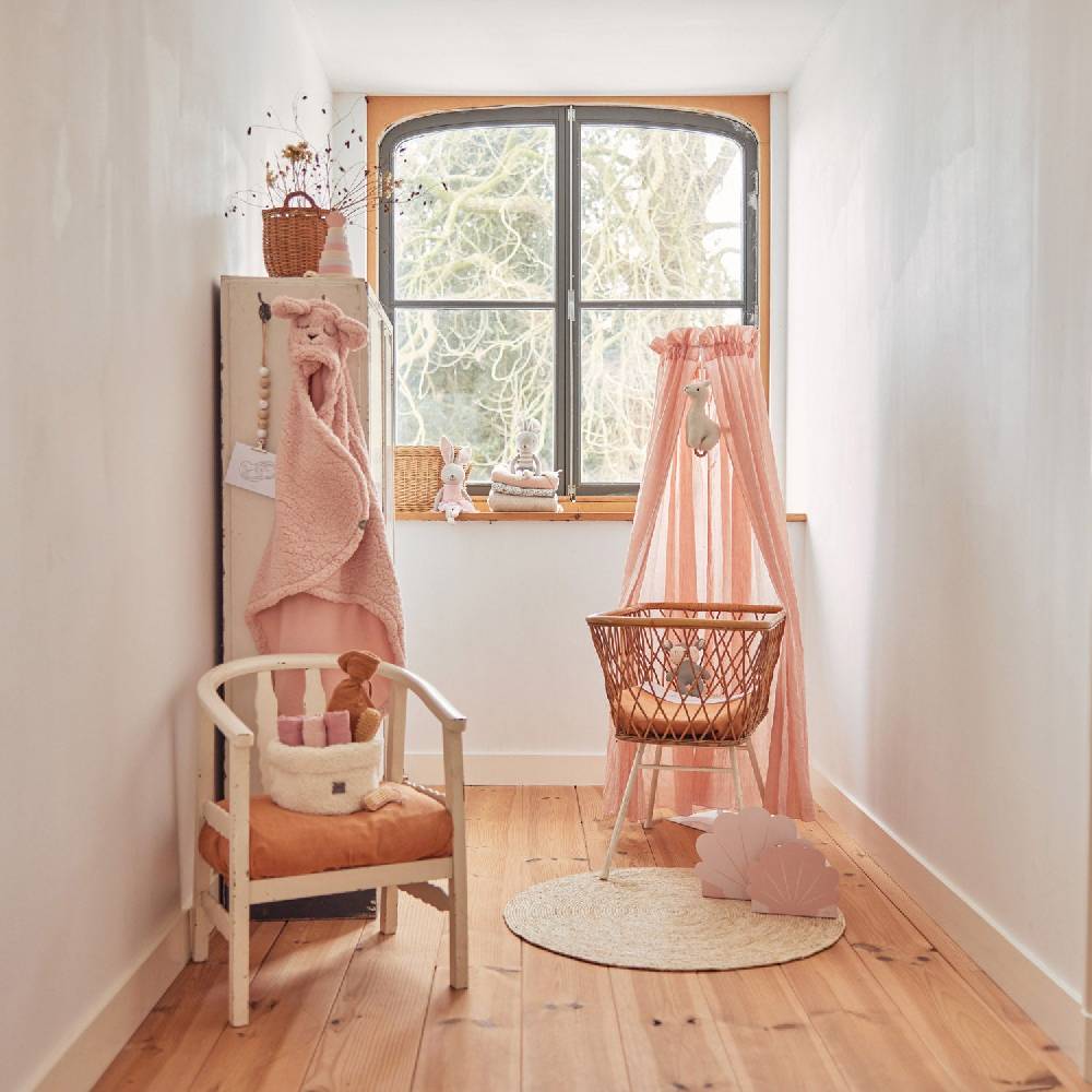 Jollein Betthimmel Vintage 155cm Pale Pink 50% Rabatt mit kostenlosem Versand