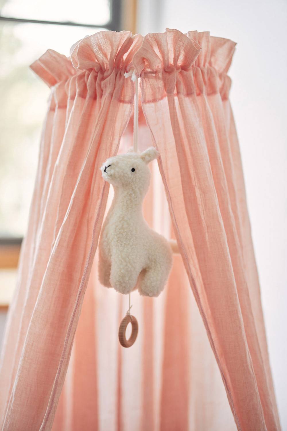 Jollein Betthimmel Vintage 155cm Pale Pink 50% Rabatt mit kostenlosem Versand