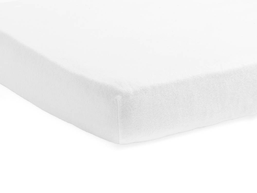 Jollein Spannbettlaken Molton 60x120cm White Im Verkauf
