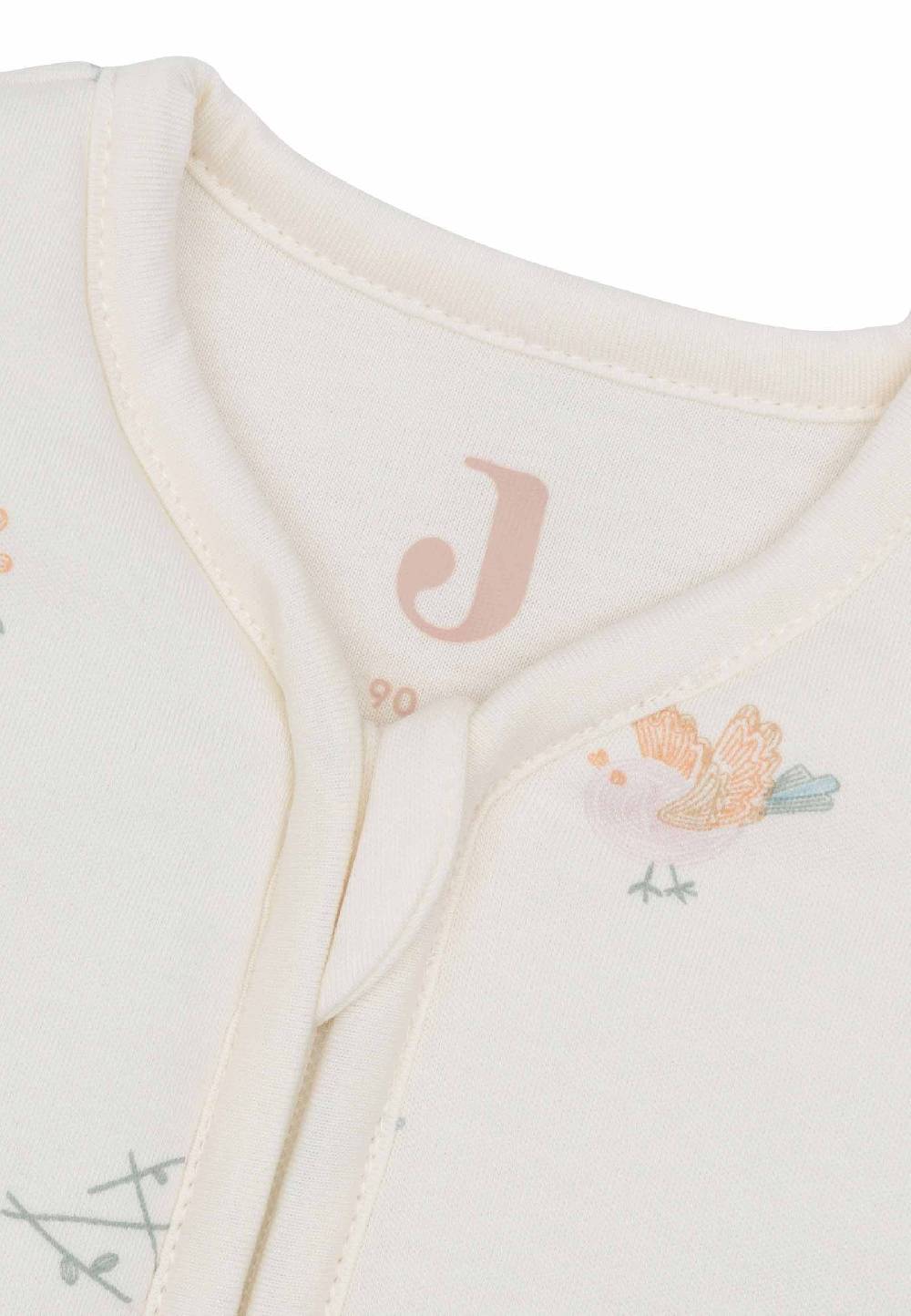 Jollein Baby Schlafsack mit abnehmbaren Ärmeln 90cm - Lovely Birds Auslauf