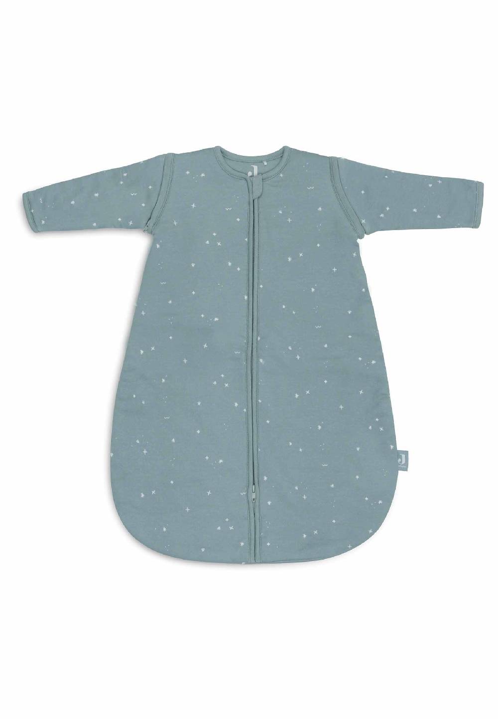 Jollein Baby Schlafsack mit abnehmbaren Ärmeln 60cm Twinkling - Sea Green Fabrikverkauf