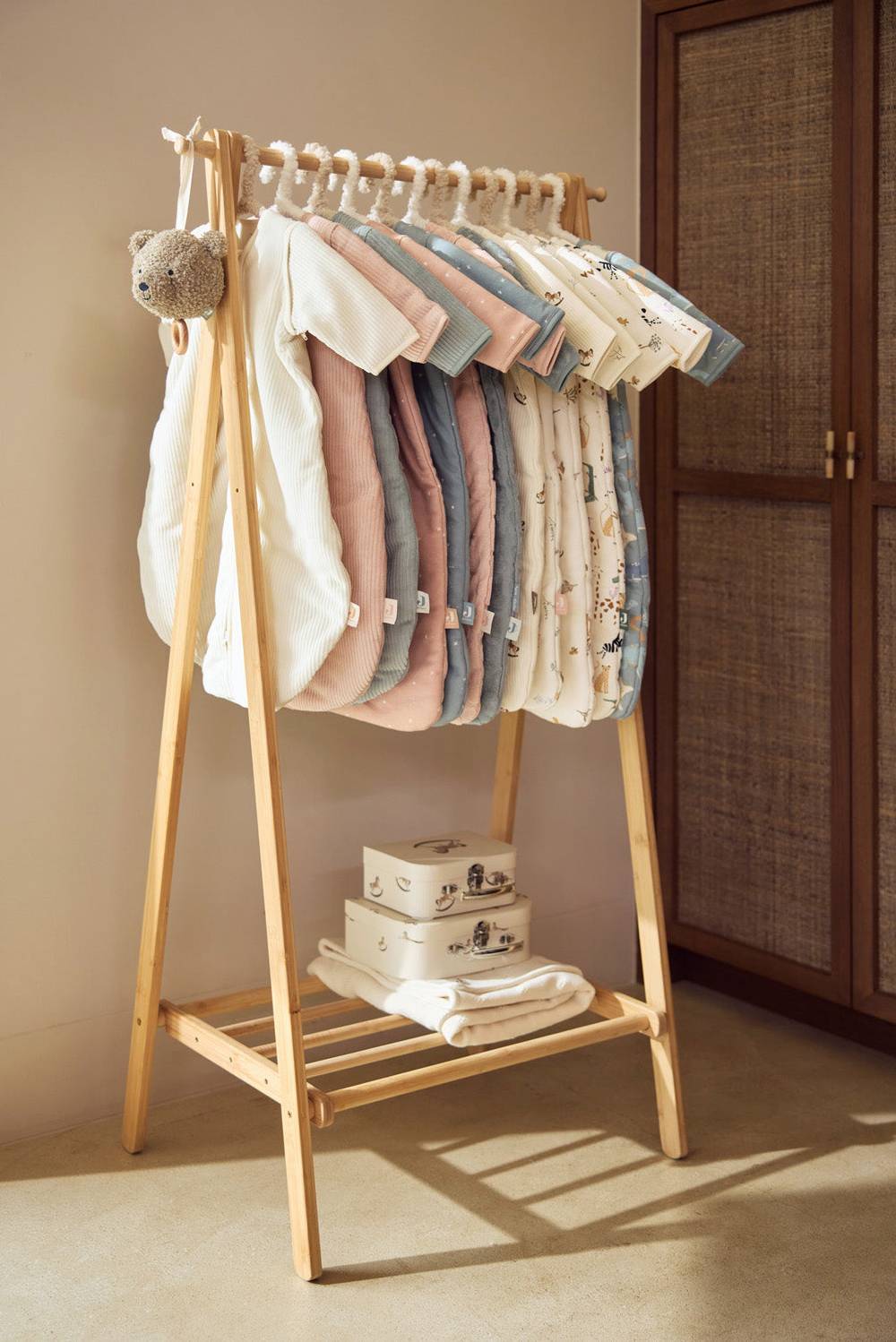 Jollein Baby Schlafsack mit abnehmbaren Ärmeln 90cm Rib - Ivory Fabrik Onlineshop