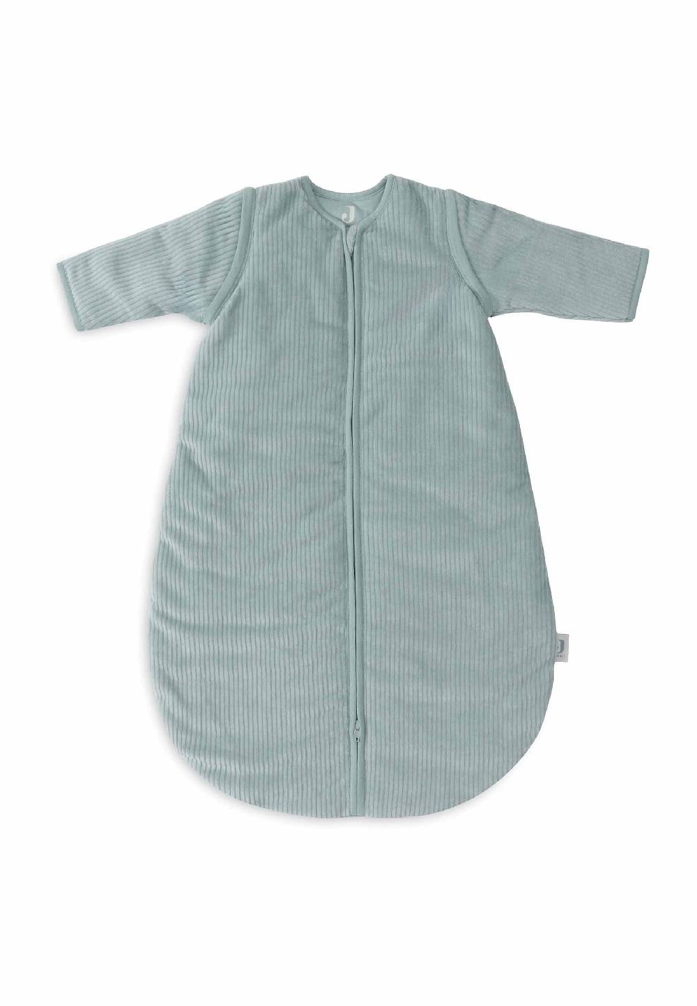 Jollein Baby Schlafsack mit abnehmbaren Ärmeln 90cm Rib - Sea Green Fabrikpreis