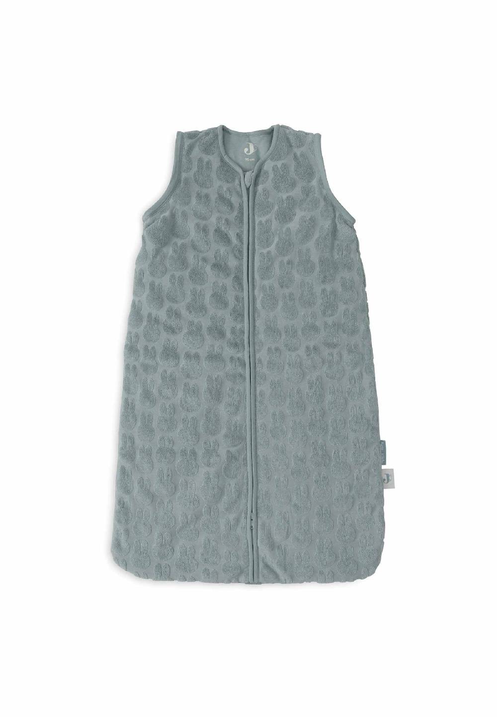 Jollein Baby Schlafsack mit abnehmbaren Ärmeln 70cm Miffy Jacquard - Sea Green Versandkostenfrei