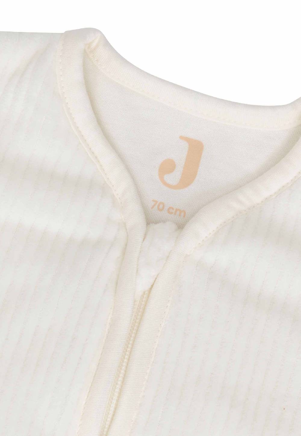 Jollein Baby Schlafsack mit abnehmbaren Ärmeln 70cm Rib - Ivory Begrenztes Angebot