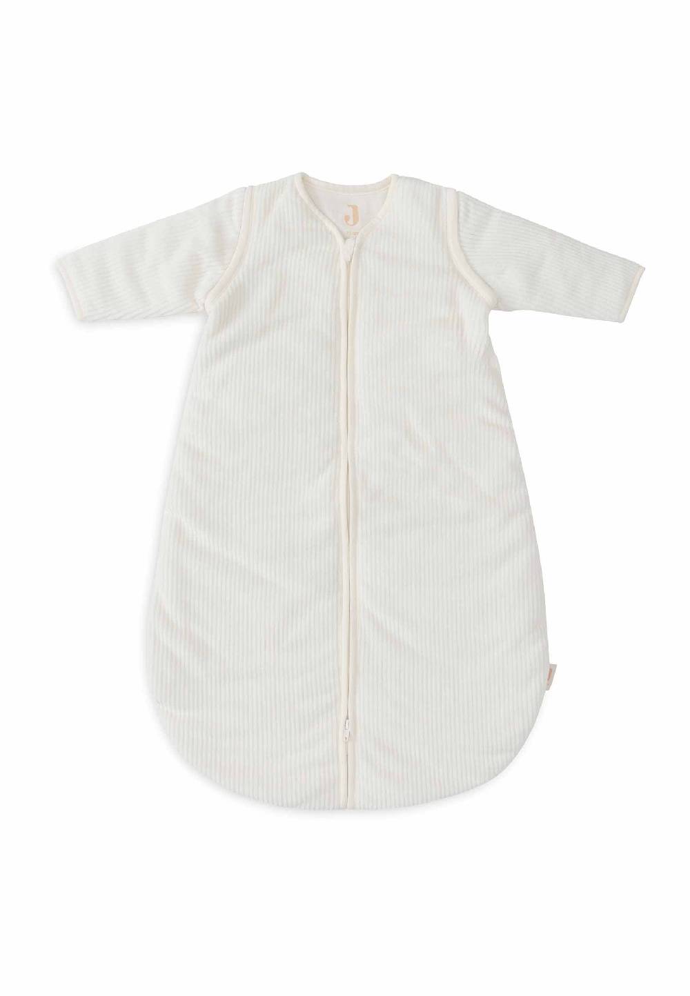 Jollein Baby Schlafsack mit abnehmbaren Ärmeln 70cm Rib - Ivory Begrenztes Angebot