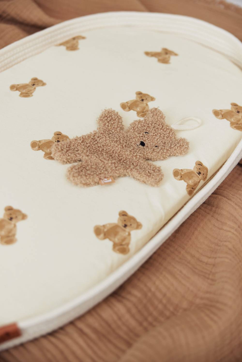 Jollein Spannbettlaken Jersey 40/50x80/90cm Teddy Bear Preisnachlass