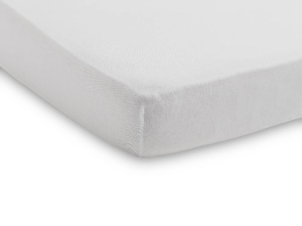 Jollein Spannbettlaken Jersey 70x140cm White Top Angebot