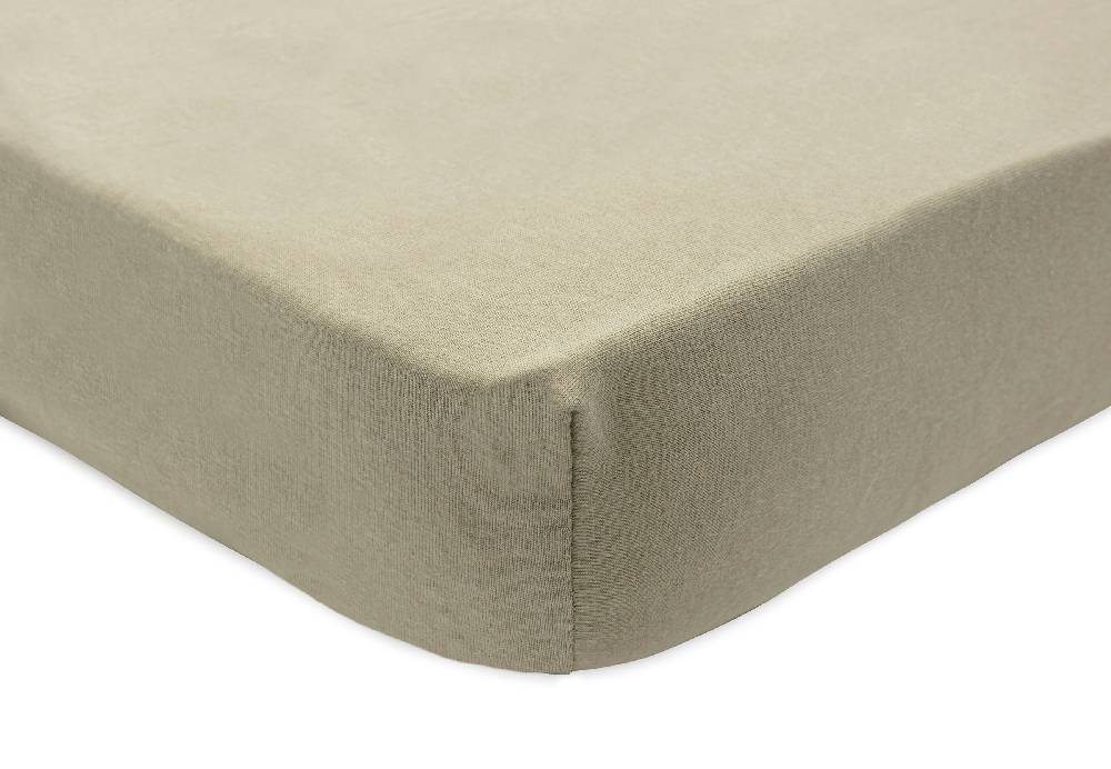 Jollein Spannbettlaken Jersey 70x140/75x150cm Olive Green Blitzangebot