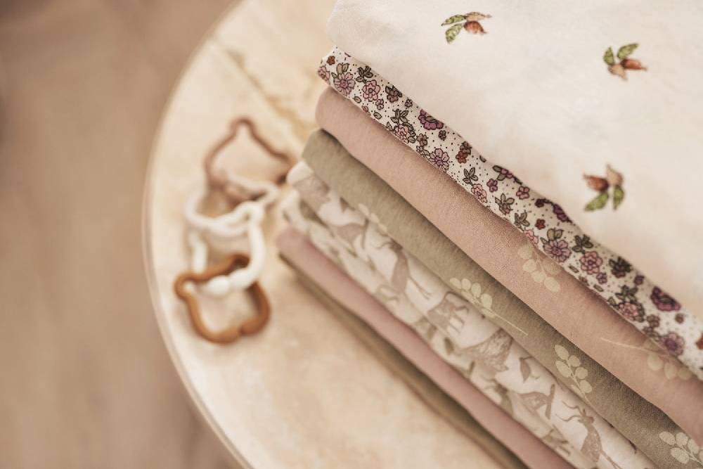 Jollein Spannbettlaken Jersey 70x140/75x150cm Animals Nougat Neuheiten