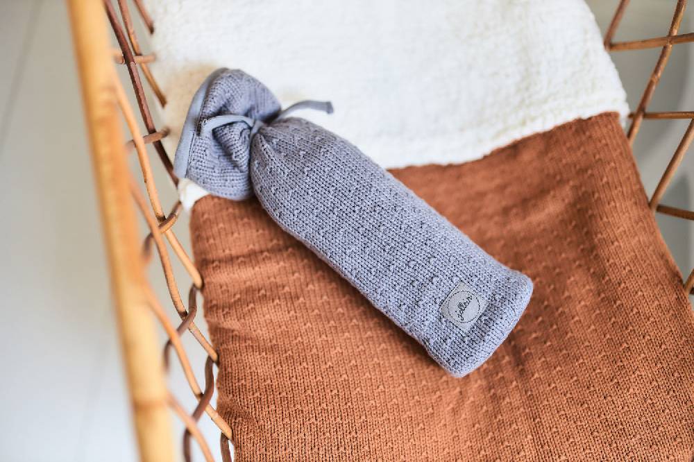 Jollein Wärmflaschenbezug Bliss Knit Storm Grey VIP-Rabatte